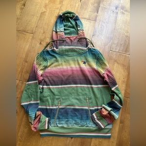 XL AVIATOR NATION green serape NINJA